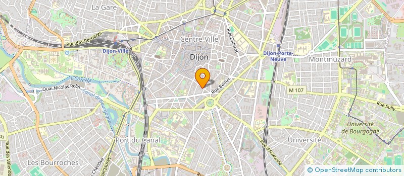 localisation de l'entreprise CHAMBRE REG DES COMPTES DE BOURGOGNE, FRANCHE-COMTE à DIJON