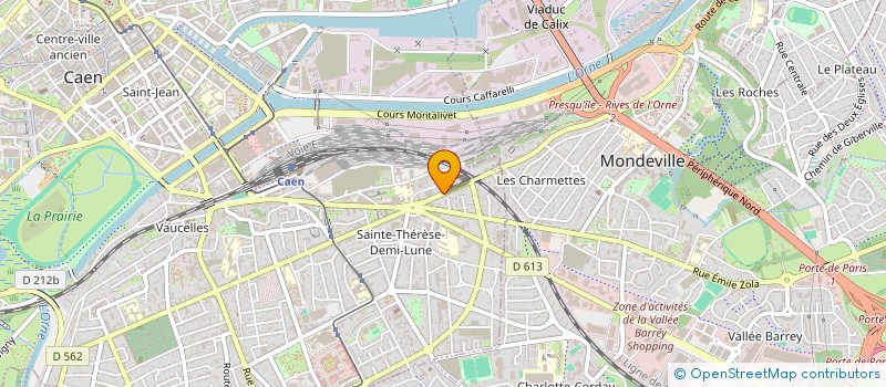 localisation de l'entreprise CHAMBRE REGIONALE COMMISSAIRES DE JUSTICE DE LA COUR D'APPEL DE CAEN à CAEN