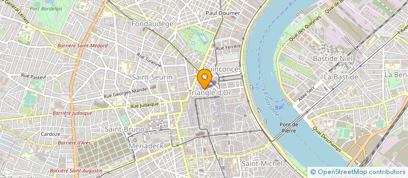 localisation de l'entreprise CHAMBRE REGIONALE DES COMPTES NOUVELLE-AQUITAINE à BORDEAUX