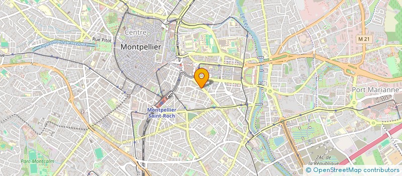 localisation de l'entreprise CHAMBRE REGIONALE DES COMPTES OCCITANIE à MONTPELLIER