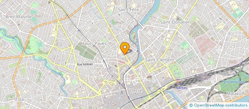 localisation de l'entreprise CHAMBRE REGIONALE DES COMPTES PAYS DE LA LOIRE à NANTES