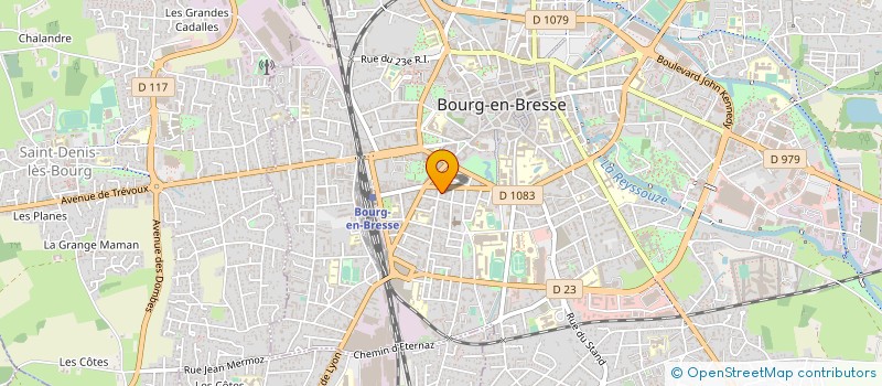 localisation de l'entreprise CHAMBRE SYND AG GEN ASSUR AIN à BOURG-EN-BRESSE
