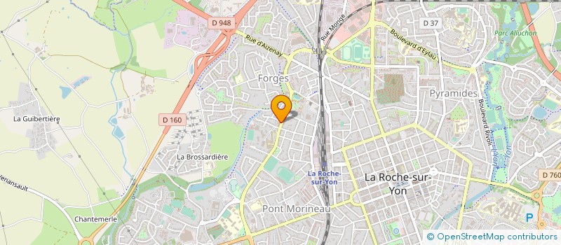 localisation de l'entreprise CHAMBRE SYND AGENT GENER ASSUR à LA ROCHE-SUR-YON