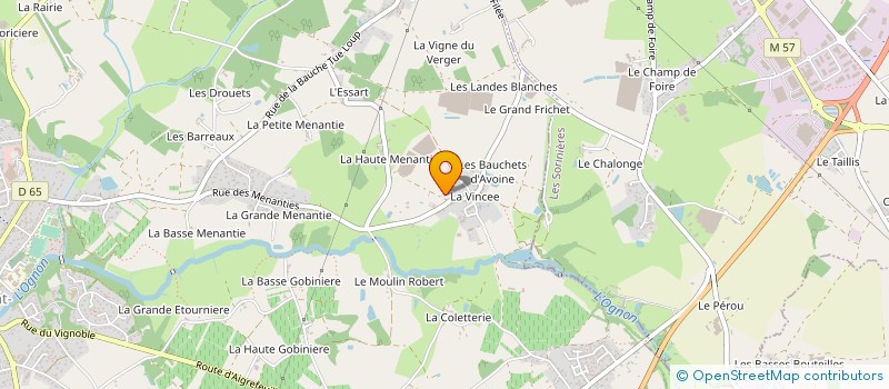 localisation de l'entreprise CHAMBRE SYND BOUCHERIE CHEVAL  PONT-SAINT-MARTIN