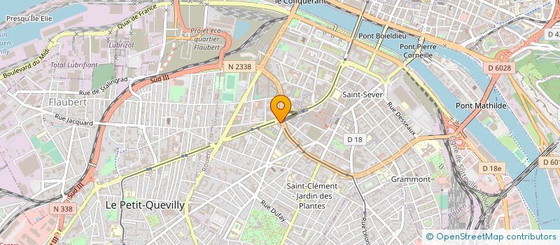 localisation de l'entreprise CHAMBRE SYND CHARCUT ROUEN à ROUEN