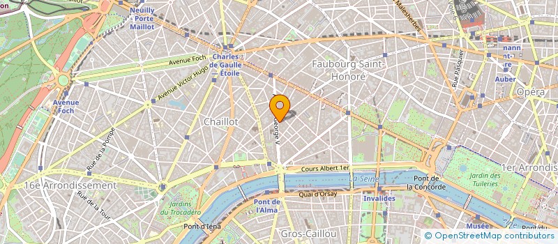 localisation de l'entreprise CHAMBRE SYND DES FABRICANTS CHAUSSURES à PARIS