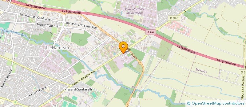 localisation de l'entreprise CHAMBRE SYND INDUSTR METALLURG PYR ATLAN à PAU