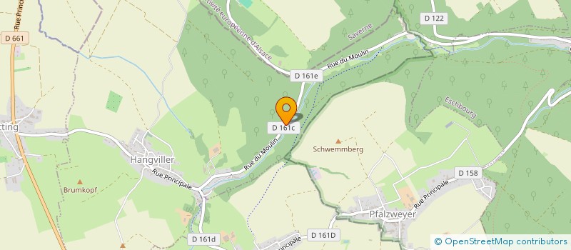 localisation de l'entreprise CHAMBRE SYND MEUNERIE MOSELLE  HANGVILLER