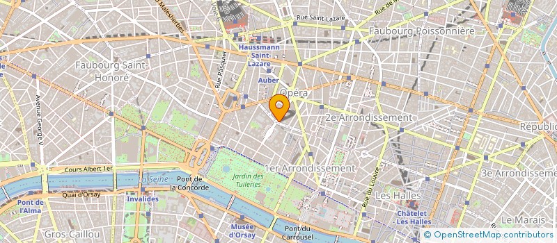 localisation de l'entreprise CHAMBRE SYND NAT DES BOTTIERS  PARIS
