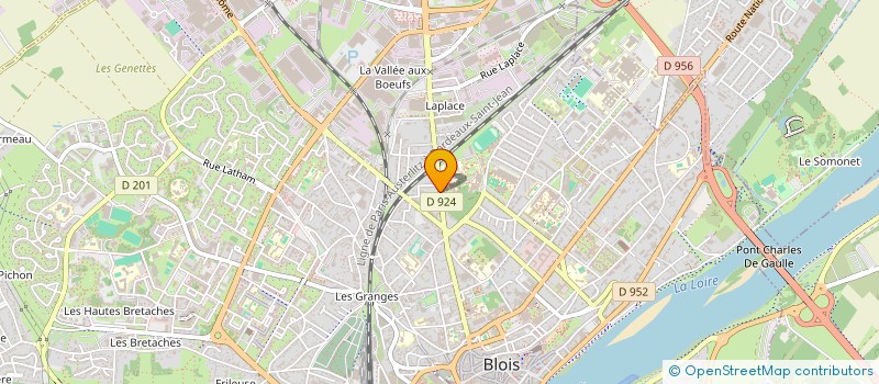 localisation de l'entreprise CHAMBRE SYND NEGO MATER CONSTR à BLOIS