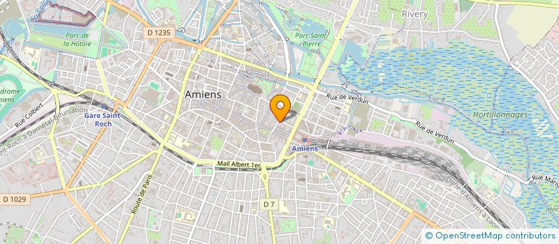 localisation de l'entreprise CHAMBRE SYND PATRON HABILLEMEN  AMIENS