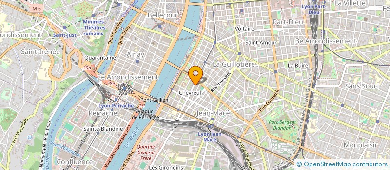 localisation de l'entreprise CHAMBRE SYND PETITS ENTREPRENEURS BATIME à LYON