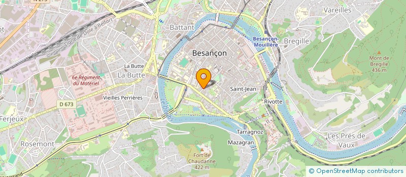 localisation de l'entreprise CHAMBRE SYND PHARMACIENS DOUBS  BESANCON