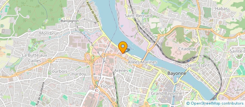 localisation de l'entreprise CHAMBRE SYNDIC AGENTS IMMOBIL ADM BIENS à BAYONNE