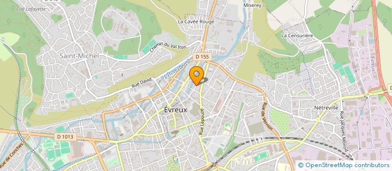 localisation de l'entreprise CHAMBRE SYNDIC DES MARCHANDS DE BESTIAUX à EVREUX
