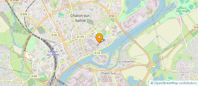 localisation de l'entreprise CHAMBRE SYNDIC PHAMACIEN SAONE ET LOIRE  CHALON-SUR-SAONE