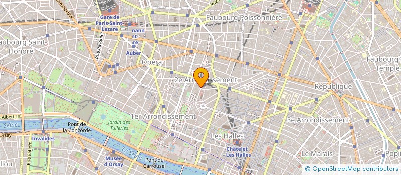 localisation de l'entreprise CHAMBRE SYNDIC TEXTILES AMEUBLEMENT à PARIS
