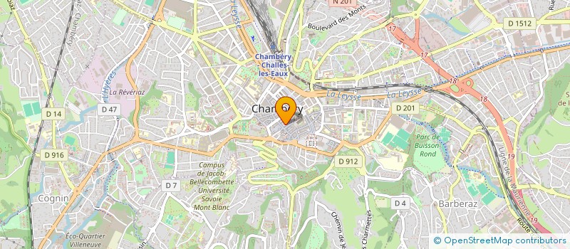 localisation de l'entreprise CHAMBRE SYNDICALE AGA SAVOIE à CHAMBERY