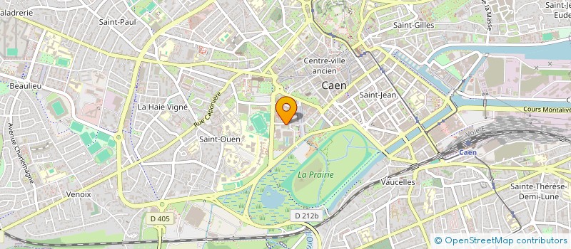 localisation de l'entreprise CHAMBRE SYNDICALE AMEUBLEMENT à CAEN