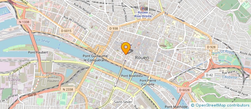 localisation de l'entreprise CHAMBRE SYNDICALE DE LA MEUNERIE SM à ROUEN