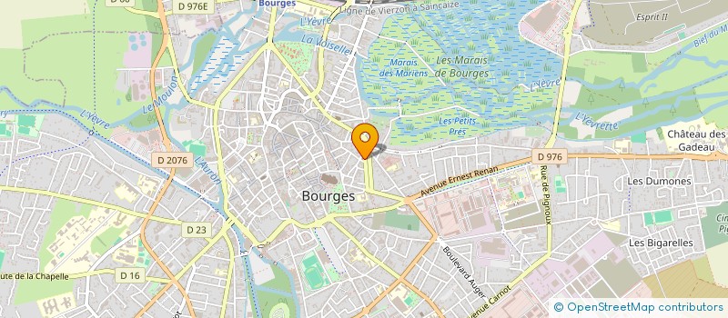 localisation de l'entreprise CHAMBRE SYNDICALE DE MEUNERIE à BOURGES