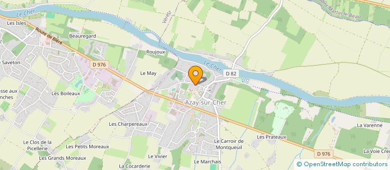 localisation de l'entreprise CHAMBRE SYNDICALE DES AGENTS COMMERCIAUX à AZAY-SUR-CHER