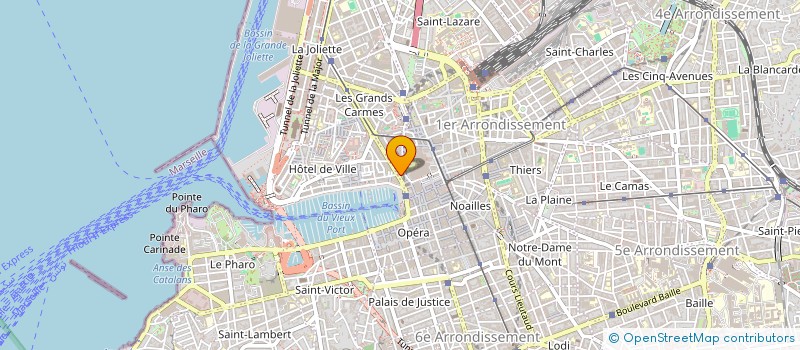 localisation de l'entreprise CHAMBRE SYNDICALE DES FORMATEURS-CONSULTANTS REGION PROVENCE ALPES COTE D'AZUR à MARSEILLE