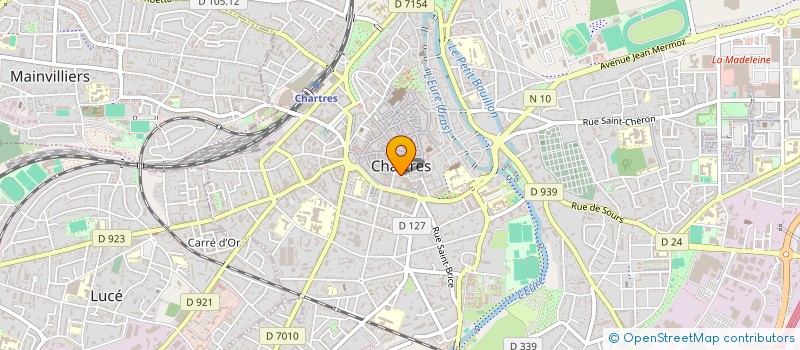 localisation de l'entreprise CHAMBRE SYNDICALE DES MEUNIERS à CHARTRES