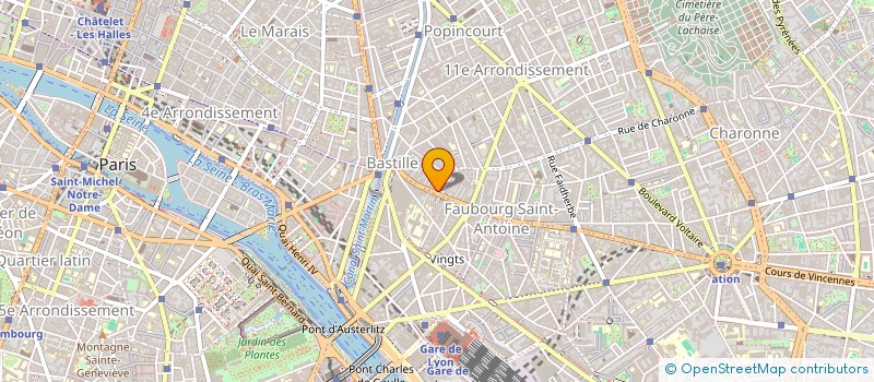 localisation de l'entreprise CHAMBRE SYNDICALE EDITION MUSICALE  PARIS 11