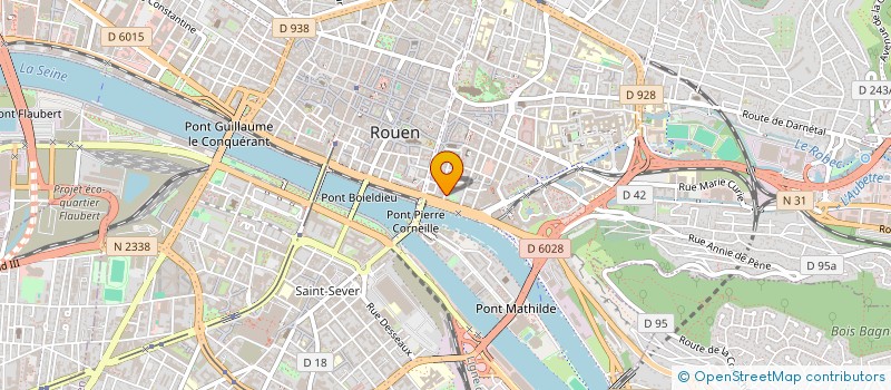 localisation de l'entreprise CHAMBRE SYNDICALE NATIONALE VRP à ROUEN