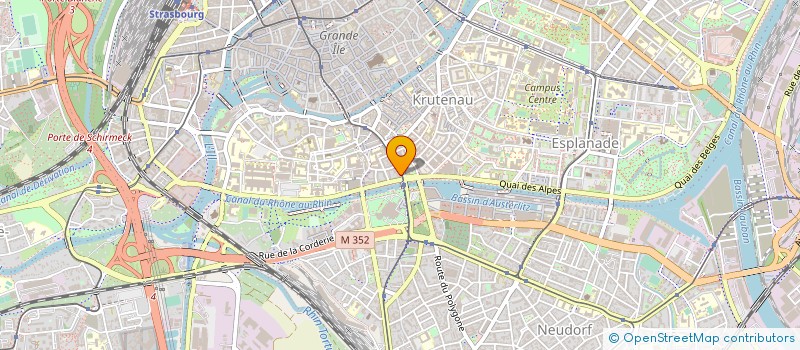 localisation de l'entreprise CHAMBRE SYNDICALE PROPRIETAIR à STRASBOURG