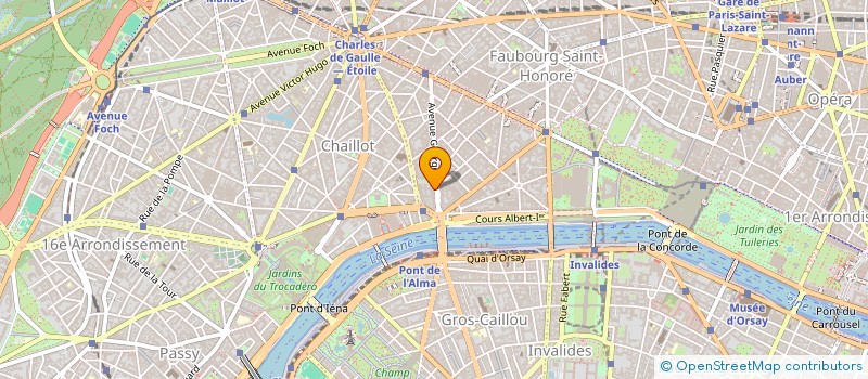 localisation de l'entreprise CHAMBRES D'AGRICULTURE FRANCE  PARIS