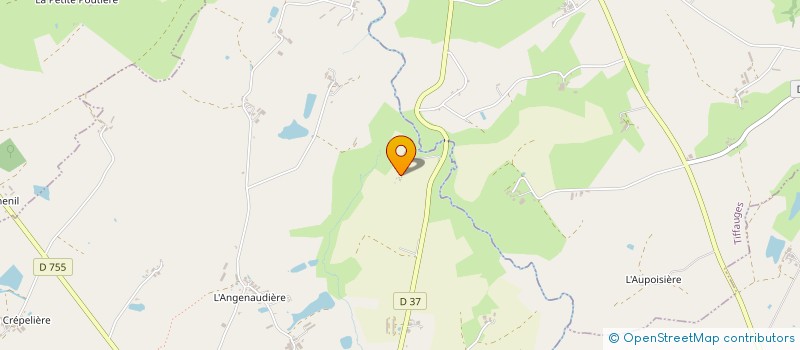 localisation de l'entreprise CHAMBRETTE PASSION EQUESTRE  LES LANDES-GENUSSON