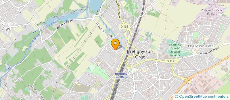 localisation de l'entreprise CHAMCLERCQ à BRETIGNY-SUR-ORGE