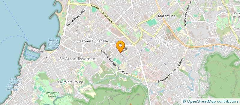 localisation de l'entreprise CHAMCY à MARSEILLE