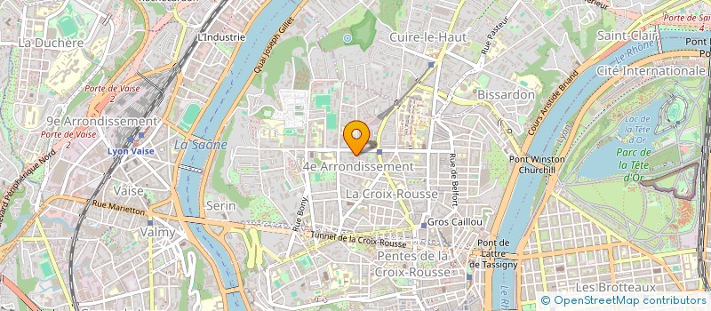 localisation de l'entreprise CHAMELEON  LYON