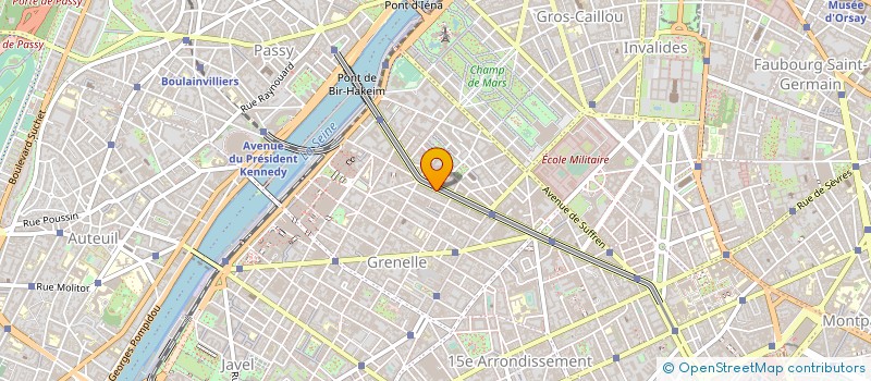 localisation de l'entreprise CHAMELEON FITNESS à PARIS