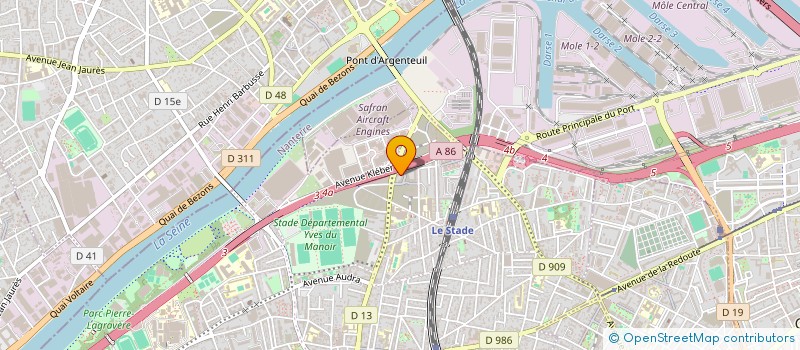 localisation de l'entreprise CHAMELEONS  COLOMBES