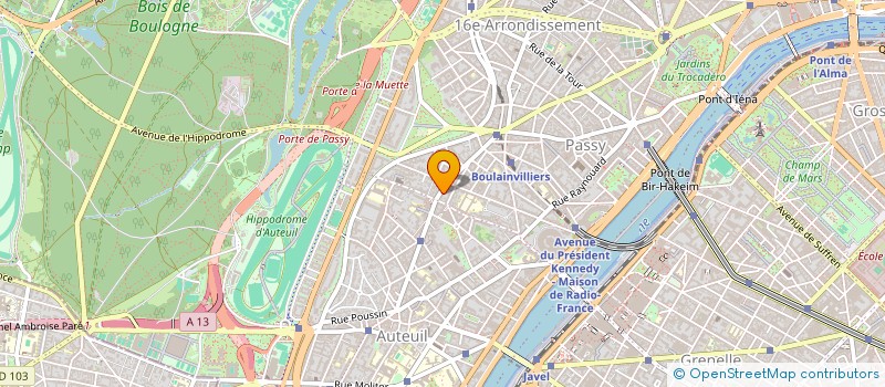 localisation de l'entreprise CHAMENA NEGOCE  PARIS