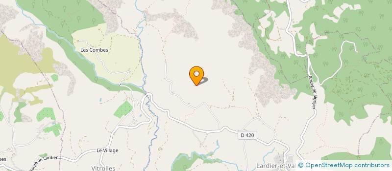 localisation de l'entreprise CHAMFRAY MARTINEZ  LARDIER-ET-VALENCA