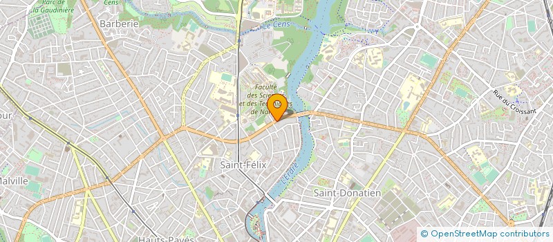 localisation de l'entreprise CHAMI à NANTES