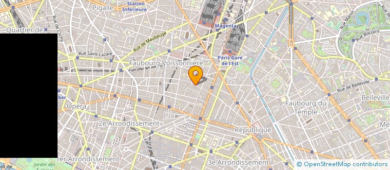 localisation de l'entreprise CHAMI  PARIS