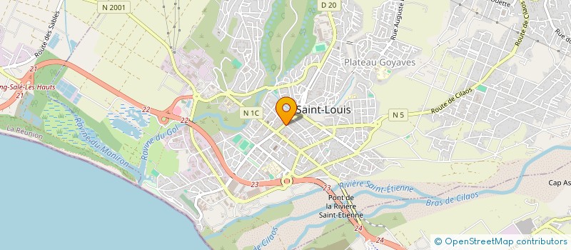 localisation de l'entreprise CHAMI AND YOU à SAINT-LOUIS