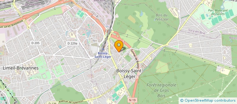 localisation de l'entreprise CHAMILAKM à BOISSY-SAINT-LEGER