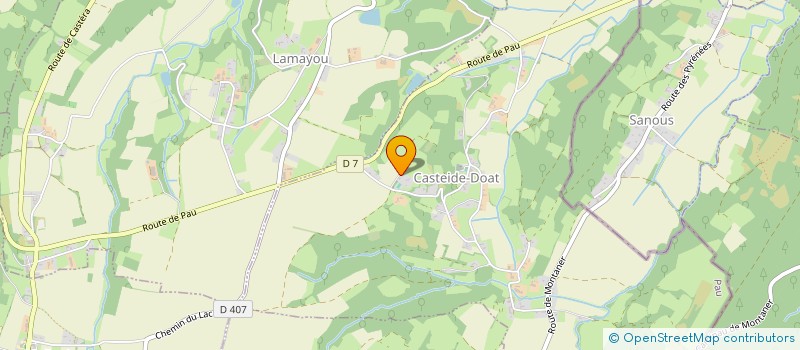 localisation de l'entreprise CHAMINE  VIC-EN-BIGORRE