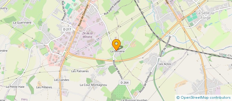 localisation de l'entreprise CHAMINON à FLERS