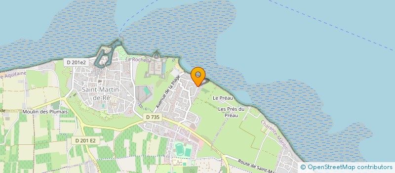 localisation de l'entreprise CHAMLOC-68  SAINT-MARTIN-DE-RE