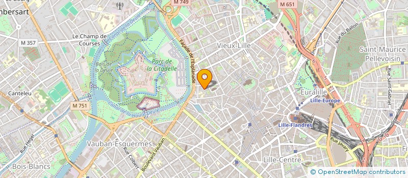 localisation de l'entreprise CHAMMAS FARAH CONSULTANTS à LILLE