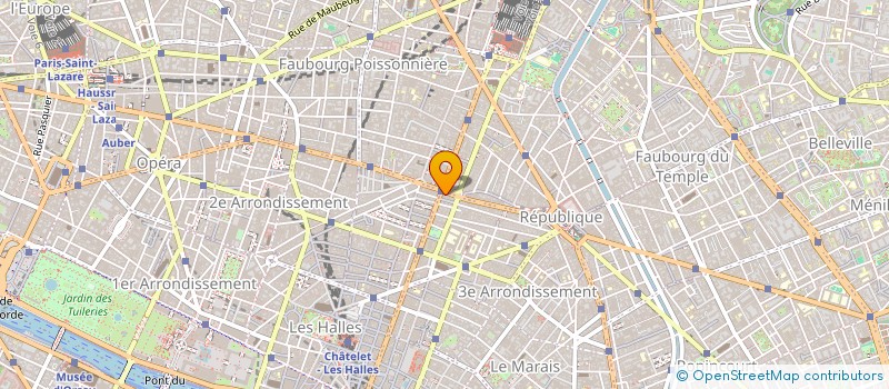 localisation de l'entreprise CHAMMING'S ARNAULT - CHAMMING'S AROLD - CHAMMING'S ALICIA  PARIS