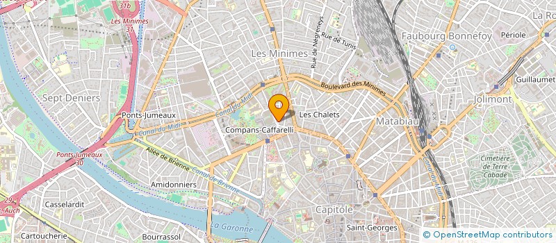 localisation de l'entreprise CHAMO  TOULOUSE
